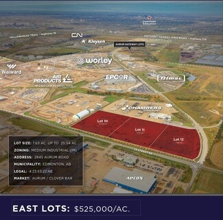 More details for 2845 Aurum Rd NE, Edmonton, AB - Land for Sale