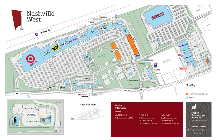 6710 Charlotte Pike, Nashville, TN for lease - Site Plan - Image 3 of 3