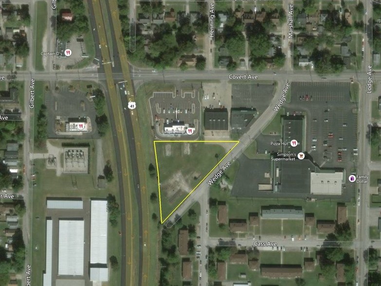 Covert Ave, Evansville, IN for lease - Aerial - Image 1 of 1