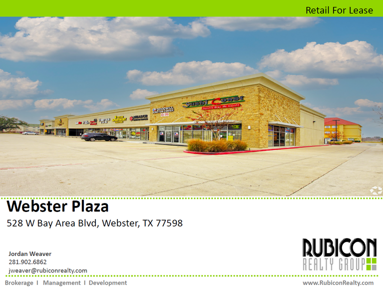 528 W Bay Area Blvd, Webster, TX for lease - Building Photo - Image 1 of 9