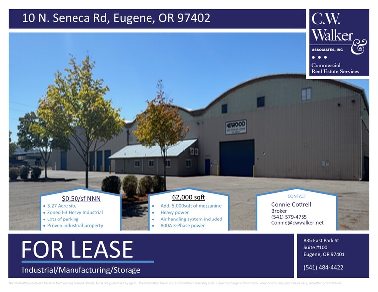 10 N Seneca Rd, Eugene, OR for lease - Building Photo - Image 1 of 10