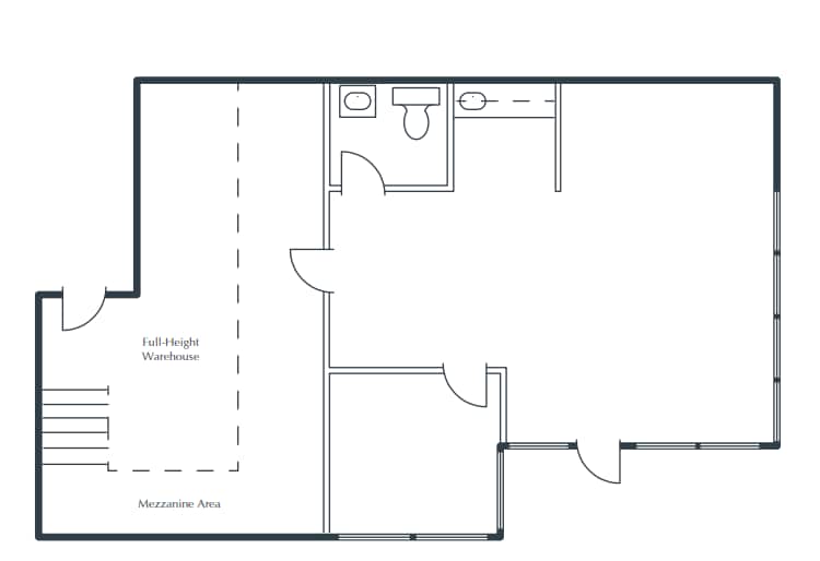 927 Calle Negocio, San Clemente, CA for lease Floor Plan- Image 1 of 1