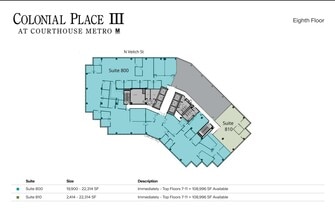 2111 Wilson Blvd, Arlington, VA for lease Floor Plan- Image 1 of 1