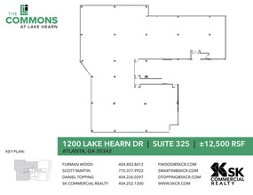 1150 Lake Hearn Dr NE, Atlanta, GA for lease Site Plan- Image 1 of 1