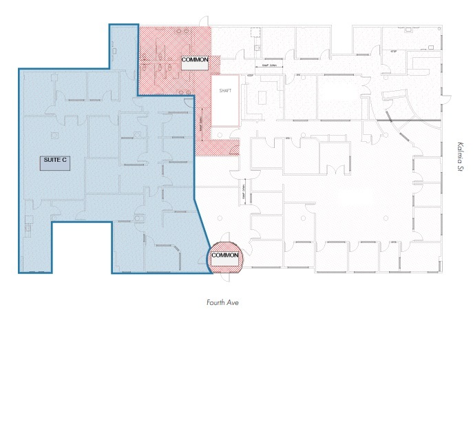 2400-2440 5th Ave, San Diego, CA for lease Floor Plan- Image 1 of 6