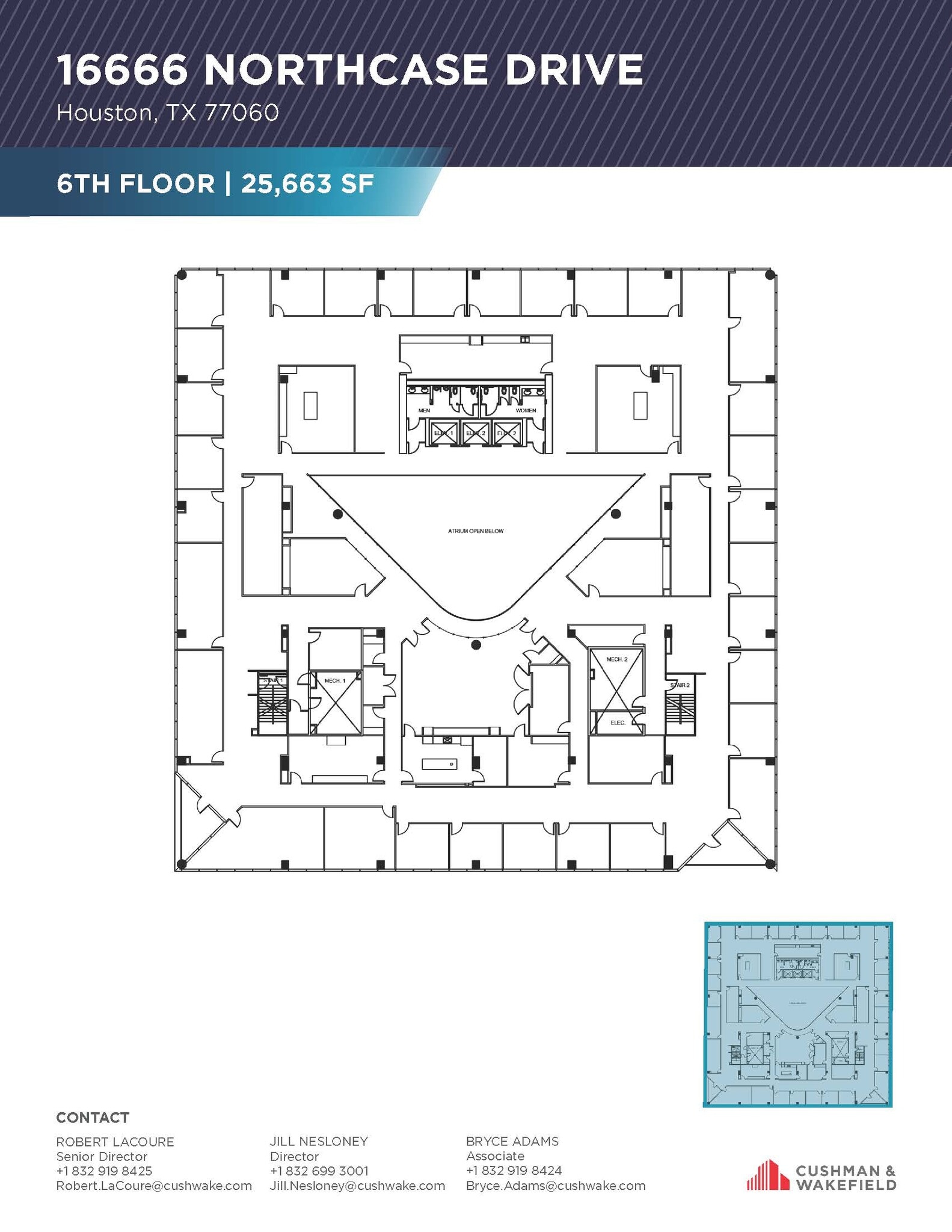 16666 Northchase Dr, Houston, TX for lease Floor Plan- Image 1 of 1