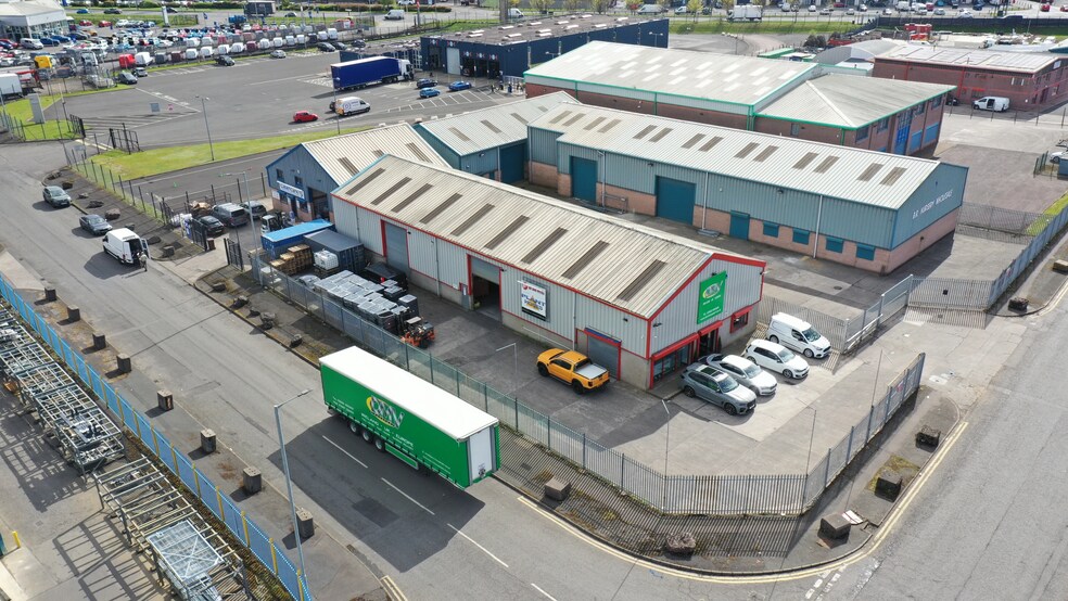 2C Michelin Rd, Newtownabbey for lease - Aerial - Image 2 of 2