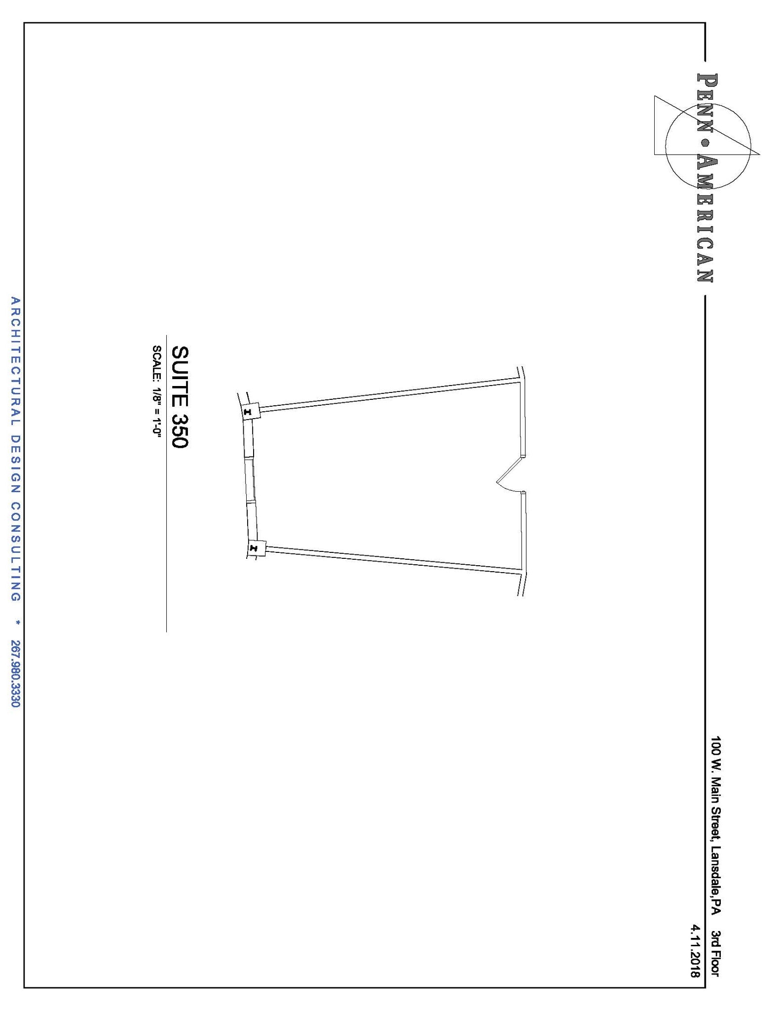 100 W Main St, Lansdale, PA for lease Floor Plan- Image 1 of 1