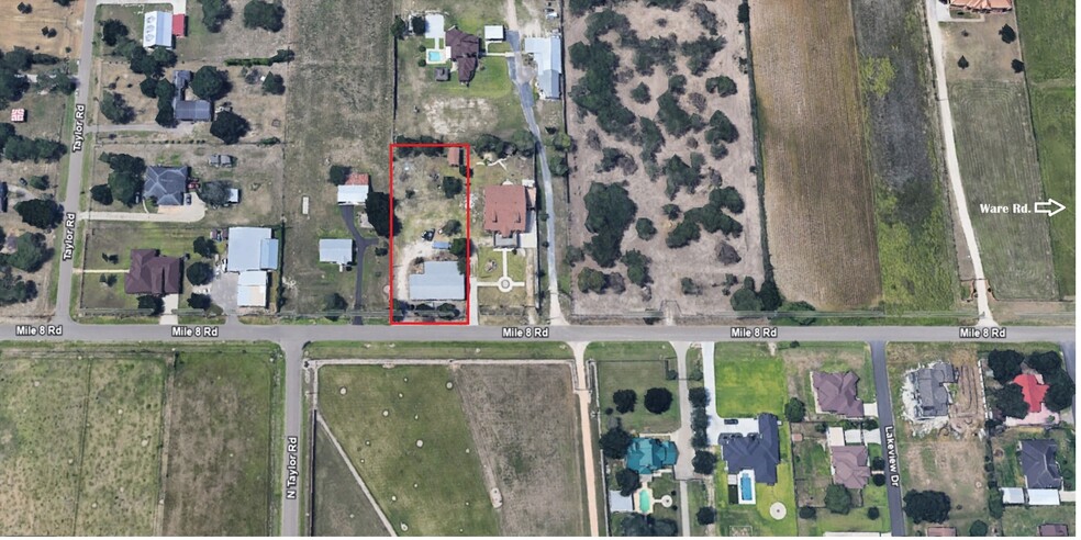 5056 Mile 8 Rd, Edinburg, TX for sale - Aerial - Image 2 of 6