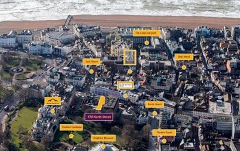 170 North St, Brighton, ESX - Aerial  map view