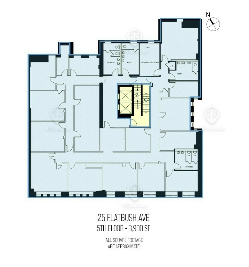 25 Flatbush Ave, Brooklyn, NY for lease Floor Plan- Image 1 of 1