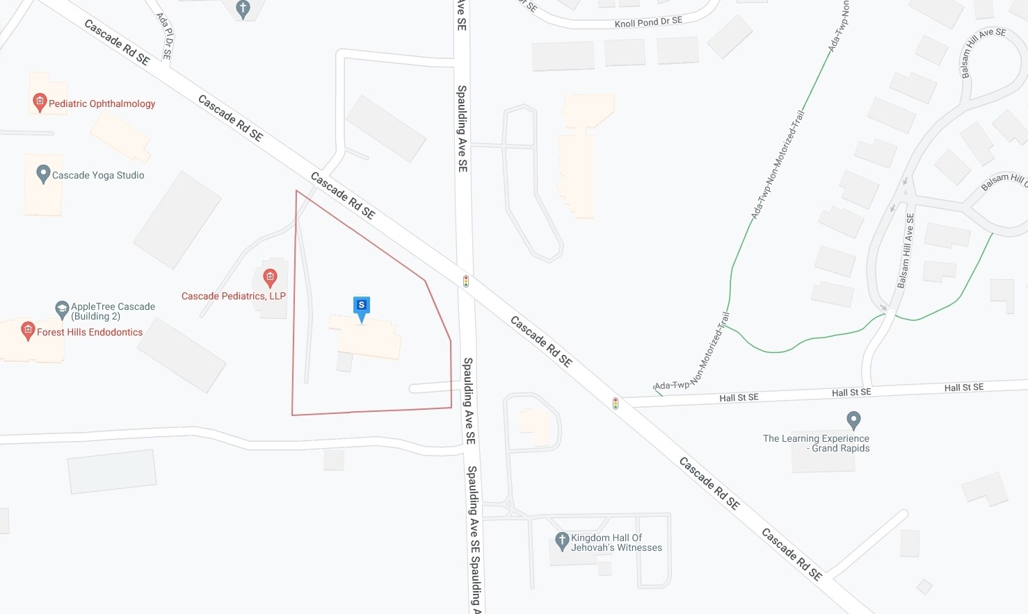 5200 Cascade Rd SE, Grand Rapids, MI for sale Plat Map- Image 1 of 1