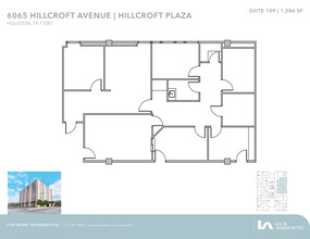 6065 Hillcroft Ave, Houston, TX for lease Floor Plan- Image 1 of 1