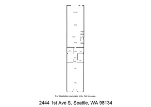 2444 1st Ave S, Seattle, WA for lease Floor Plan- Image 1 of 11