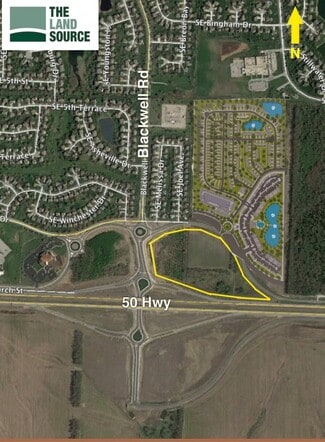 More details for NEC of 50 Hwy & Blackwell Rd, Lee's Summit, MO - Land for Sale
