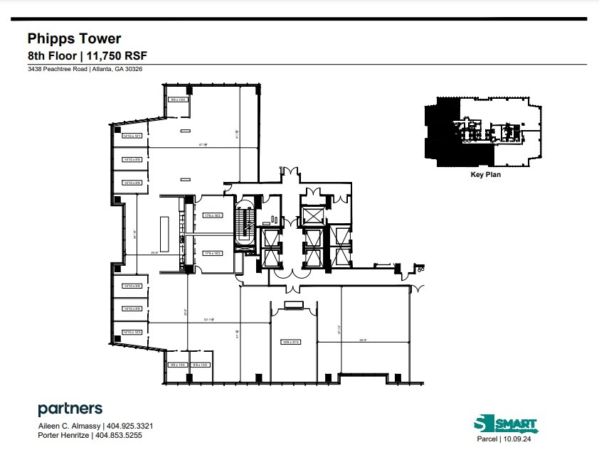 3438 Peachtree Rd NE, Atlanta, GA for lease Floor Plan- Image 1 of 1