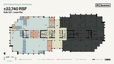 2603-2633 Camino Ramon, San Ramon, CA for lease Floor Plan- Image 1 of 1