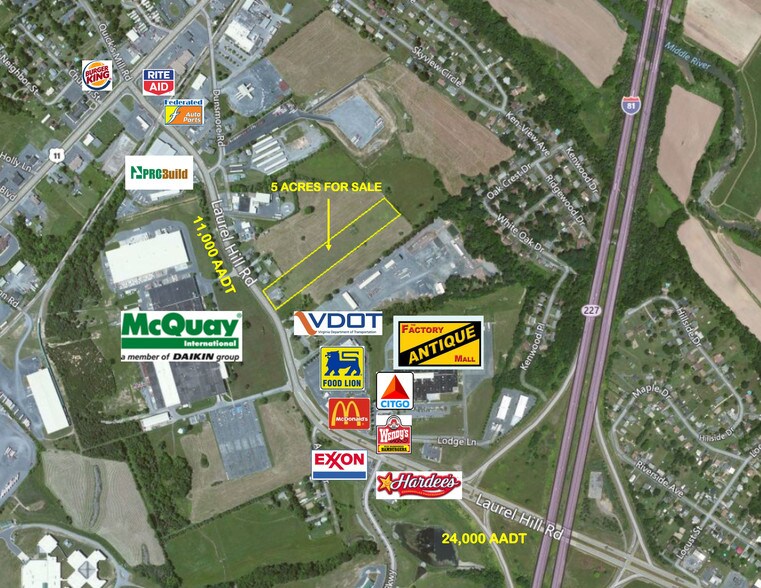 156 Laurel Hill Rd, Verona, VA for sale - Building Photo - Image 1 of 1