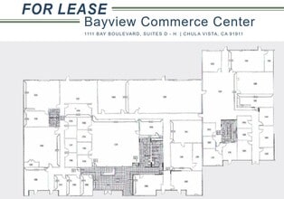 1131-1141 Bay Blvd, Chula Vista, CA for lease Floor Plan- Image 1 of 2