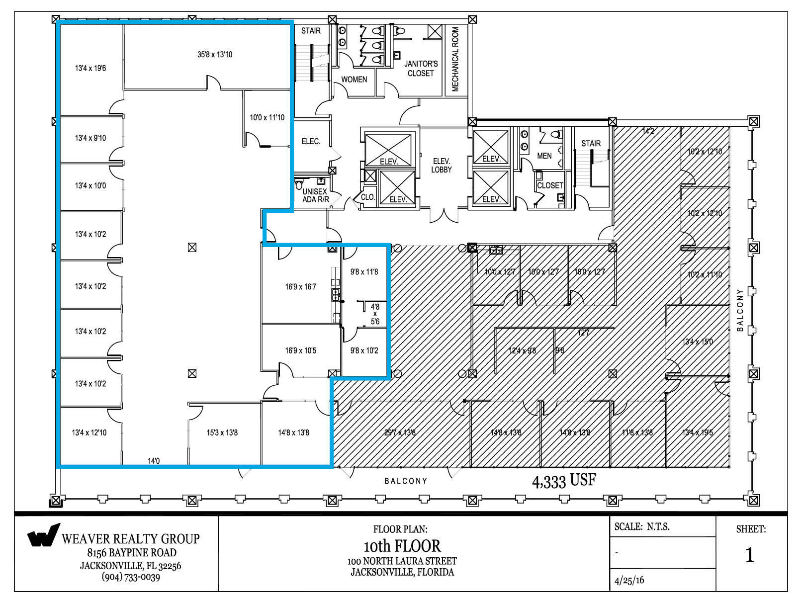 100 N Laura St, Jacksonville, FL for lease Building Photo- Image 1 of 1