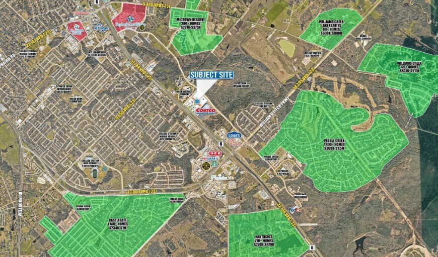 NEC SH-6 & Corporate Pkwy, College Station, TX for lease Primary Photo- Image 1 of 4