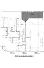 4305 Pineview Blvd, Commerce Township, MI for lease Floor Plan- Image 1 of 1