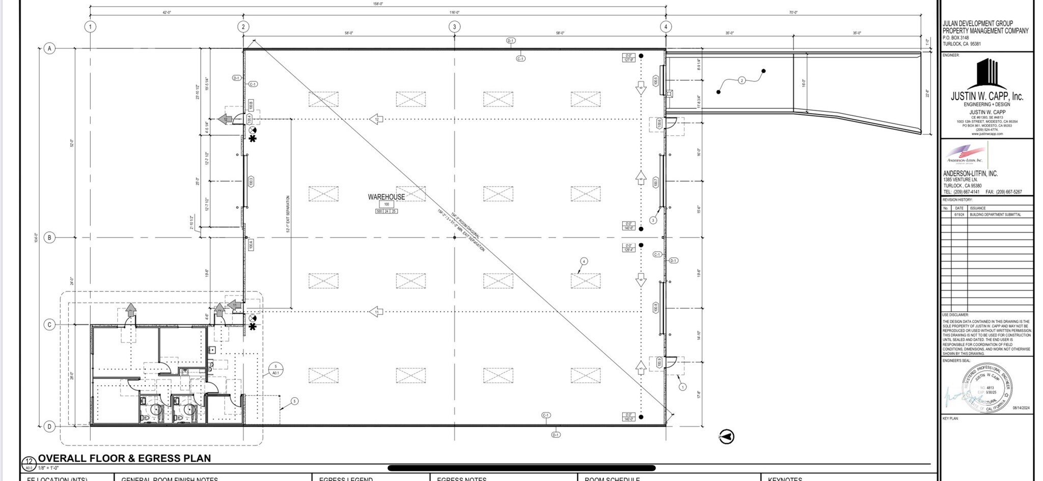1140 Glenwood ave, Turlock, CA for lease Primary Photo- Image 1 of 13