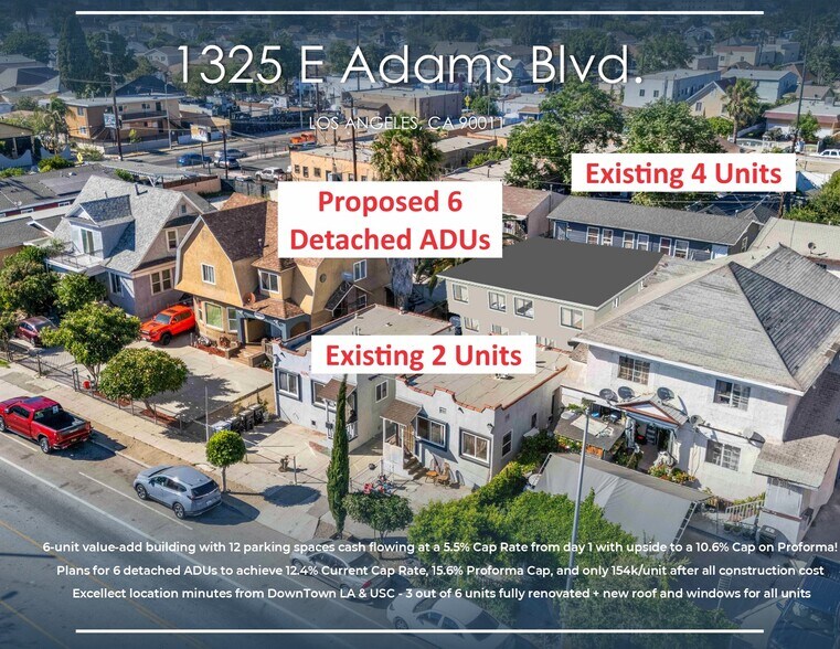 1323 E Adams Blvd, Los Angeles, CA for sale - Building Photo - Image 1 of 24
