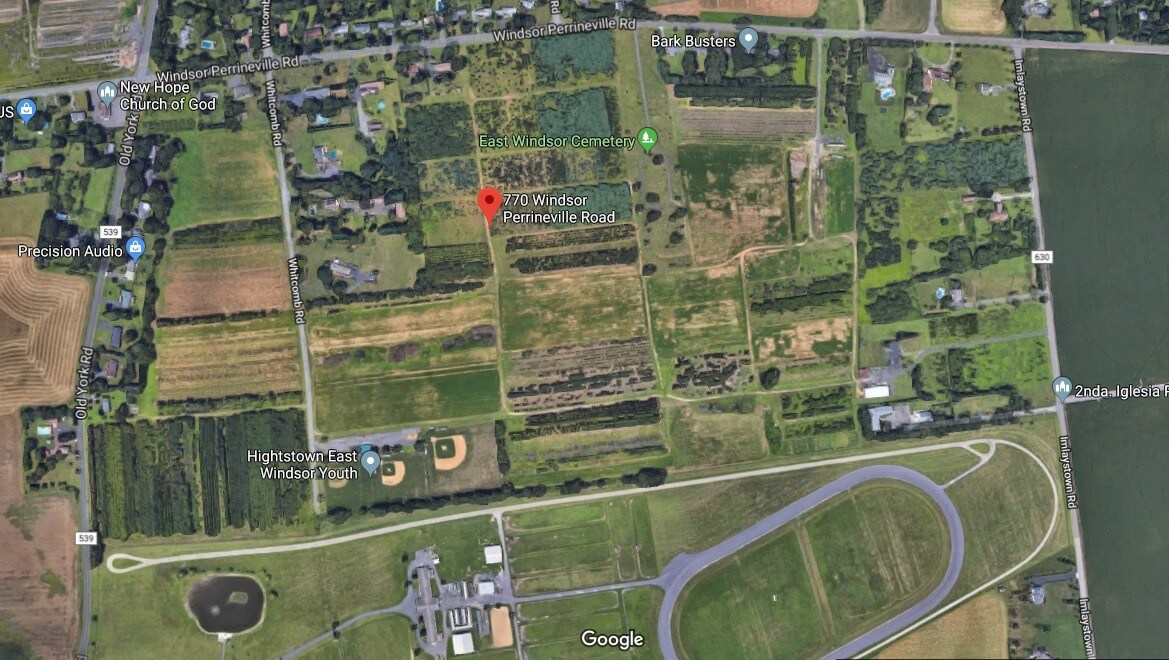 770 Windsor Perrineville Rd, East Windsor, NJ for sale Aerial- Image 1 of 1