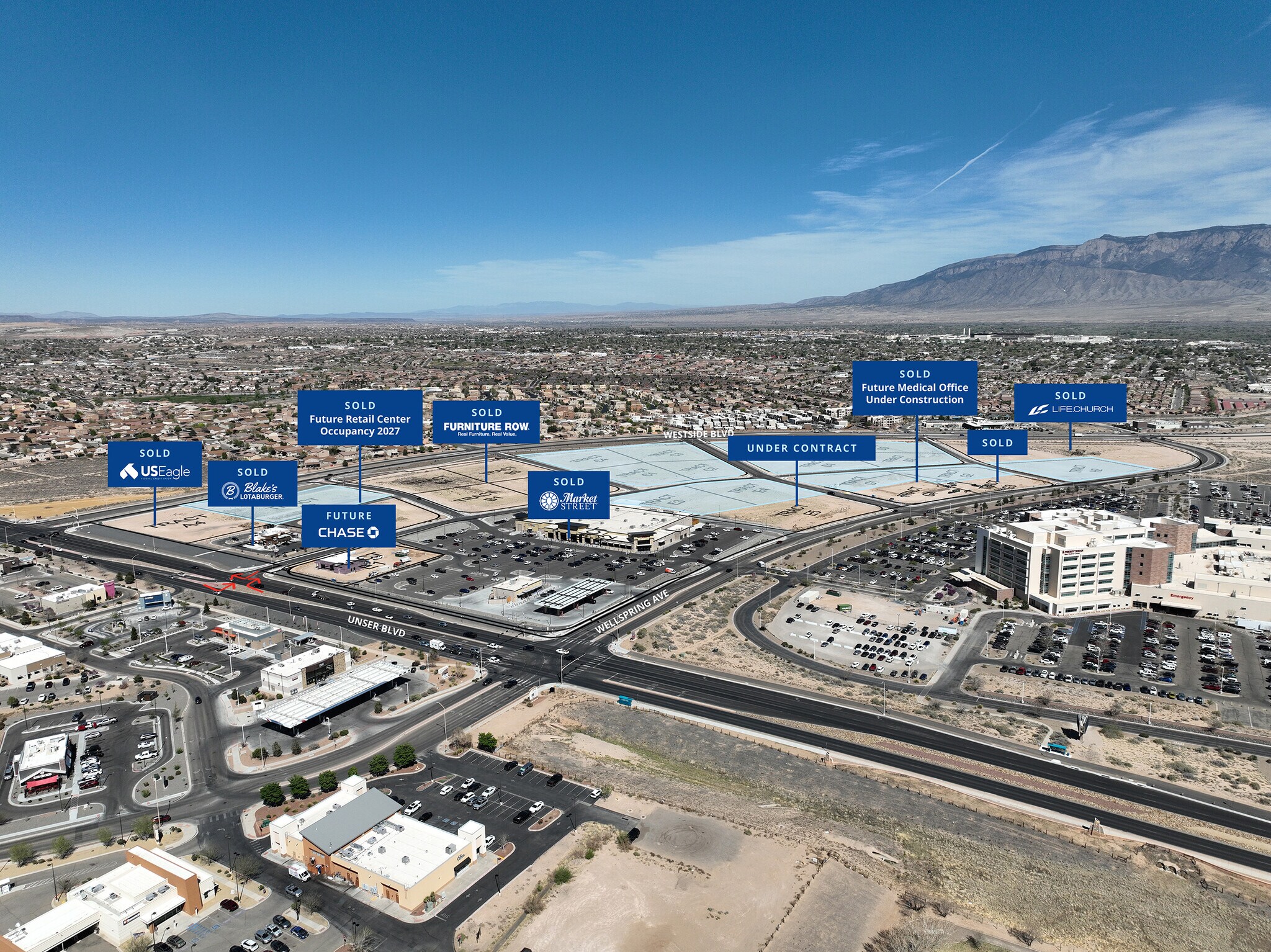 SEC Unser Blvd & Westside Blvd, Rio Rancho, NM for sale Building Photo- Image 1 of 2