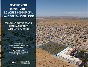 Cactus Rd, Adelanto, CA - aerial  map view - Image1