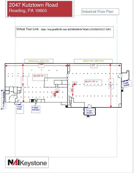 2047 Kutztown Rd, Reading, PA for sale - Floor Plan - Image 3 of 16