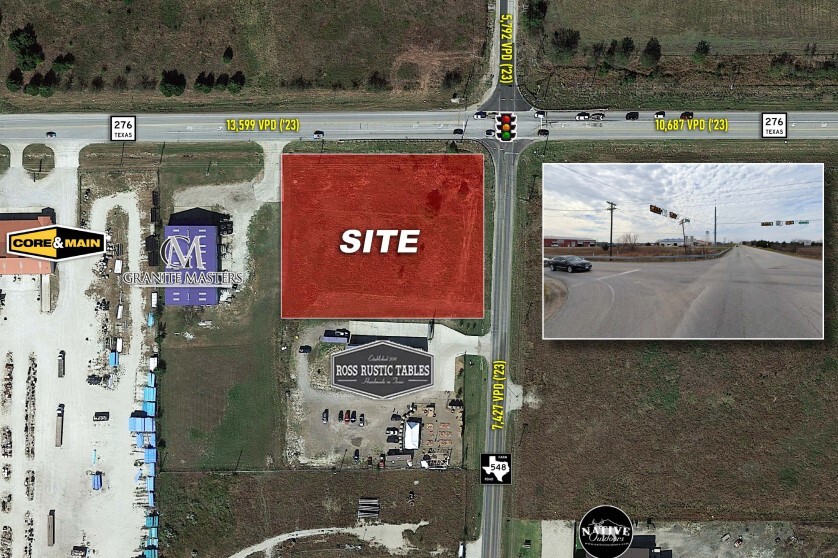 SWC FM 548 & Hwy 276, Royse City, TX for sale - Aerial - Image 2 of 2