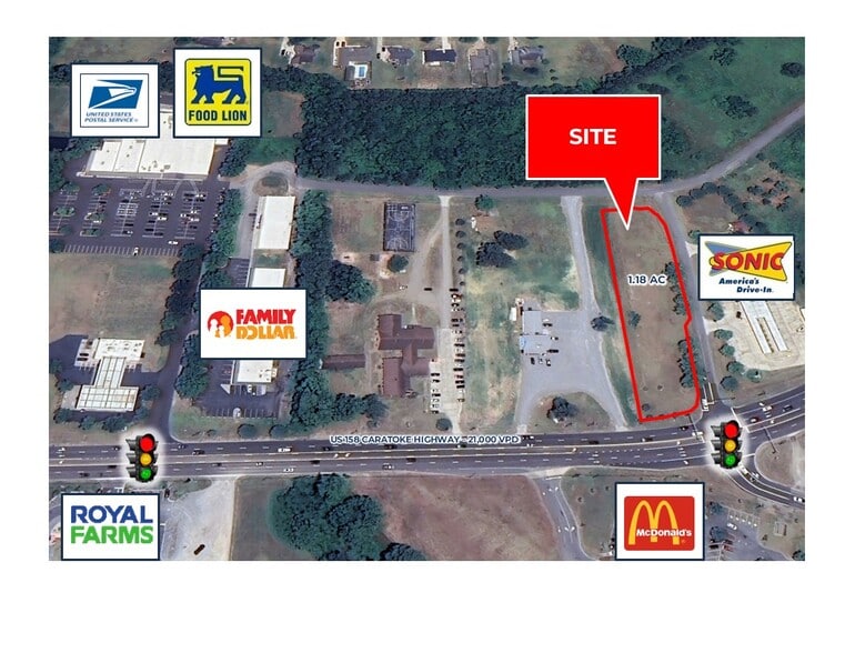6464 Caratoke Hwy, Grandy, NC for lease - Building Photo - Image 1 of 1