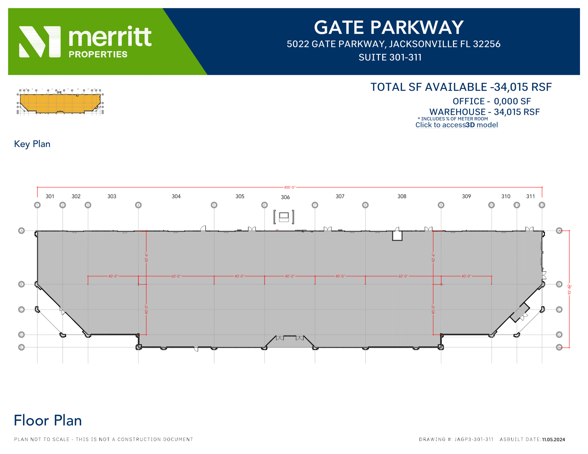 5022 Gate Pky, Jacksonville, FL for lease Floor Plan- Image 1 of 1