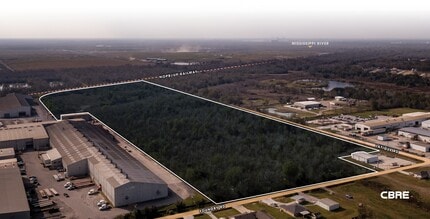 Latigue Rd, Waggaman, LA - AERIAL map view - Image1