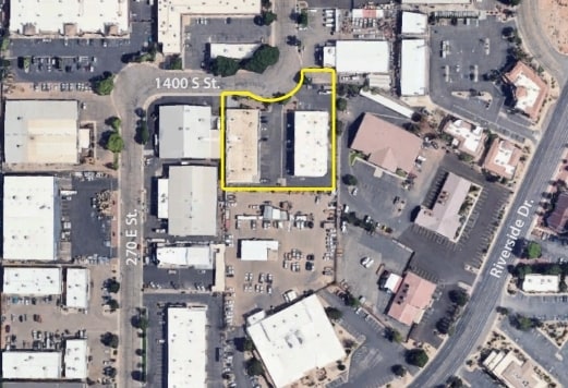 316 E 1400 S, St George, UT for lease - Aerial - Image 2 of 7