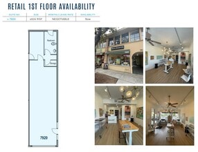 7918-7924 Ivanhoe Ave, La Jolla, CA for lease Floor Plan- Image 1 of 1