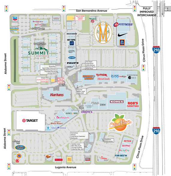 27651 San Bernardino Ave, Redlands, CA for lease - Site Plan - Image 2 of 12