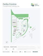 1 Hespeler Rd, Cambridge, ON for lease Site Plan- Image 1 of 1