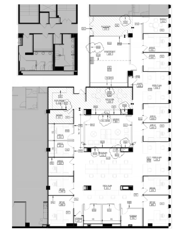 2000 M St NW, Washington, DC for lease Floor Plan- Image 1 of 1