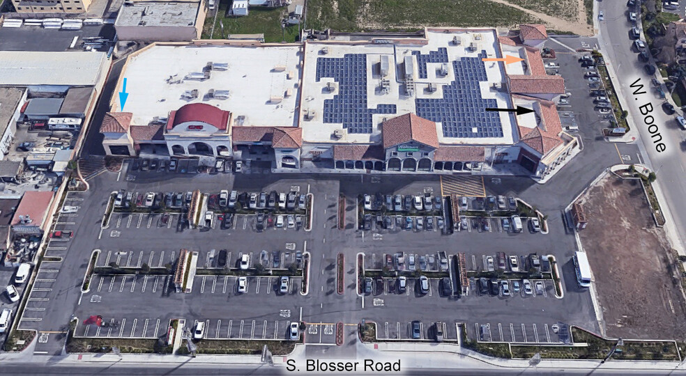 560 S Blosser Rd, Santa Maria, CA for lease - Aerial - Image 1 of 5