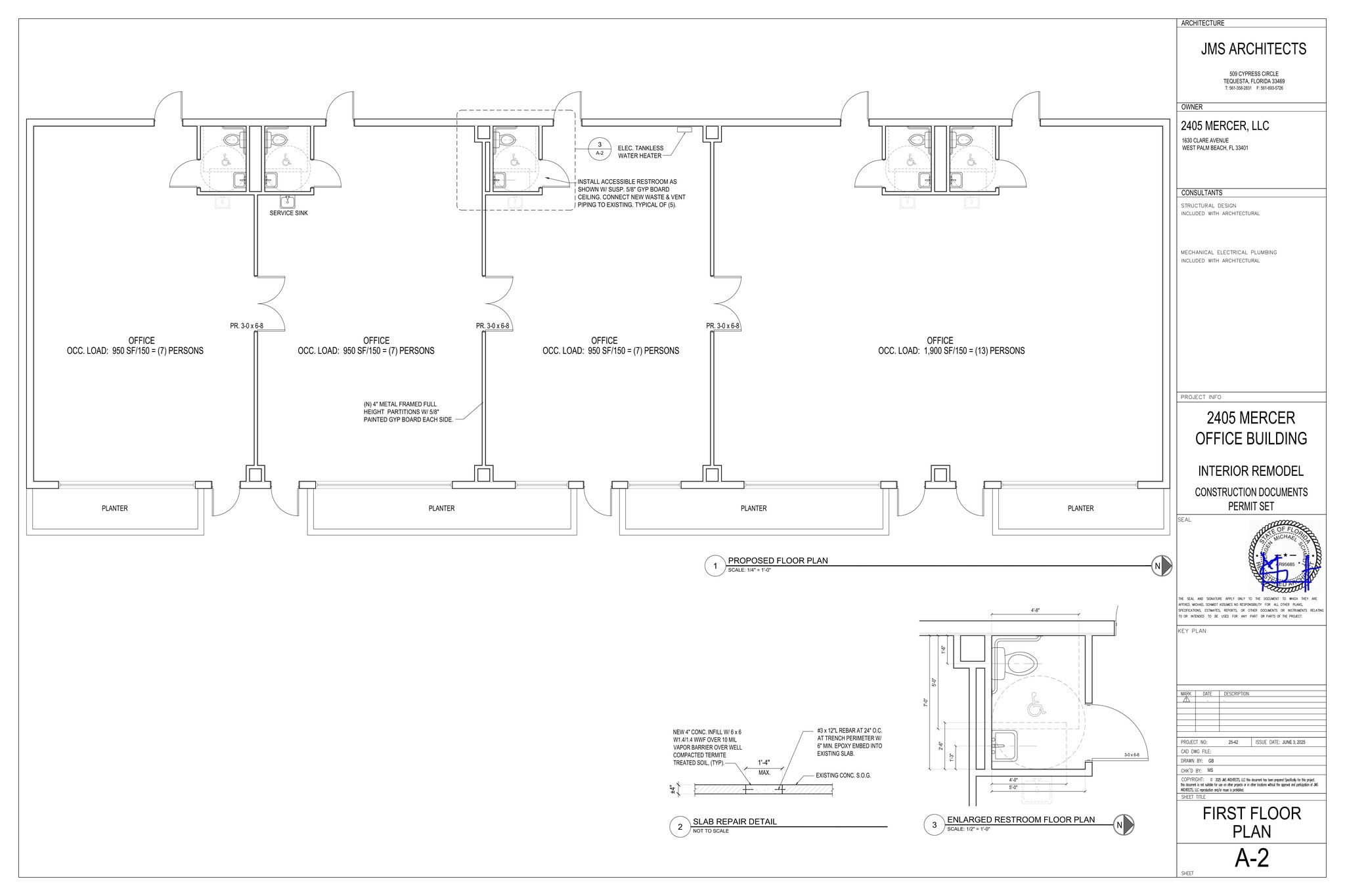 2401 Mercer Ave, West Palm Beach, FL for lease Site Plan- Image 1 of 1