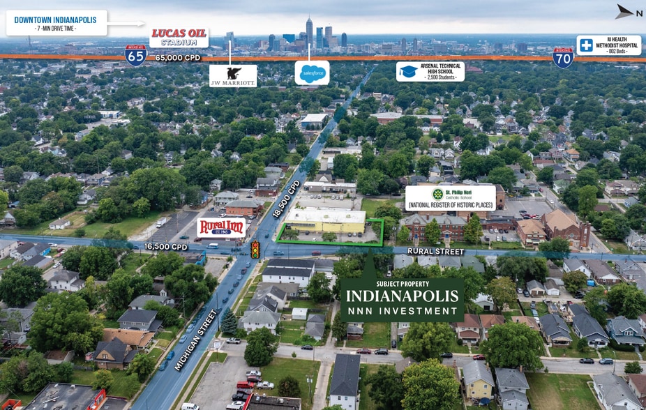 502 N Rural St, Indianapolis, IN for sale - Building Photo - Image 3 of 4