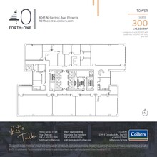 4041 N Central Ave, Phoenix, AZ for lease Floor Plan- Image 1 of 1