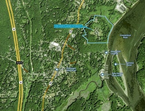 135 Kirtland St, Deep River, CT - AERIAL  map view - Image1