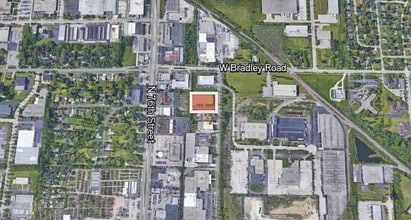 7909-7933 N 73rd St, Milwaukee, WI - AERIAL  map view