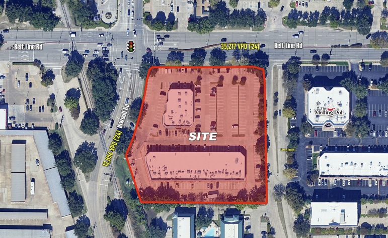 4800-4872 Belt Line Rd, Dallas, TX for lease Building Photo- Image 1 of 4