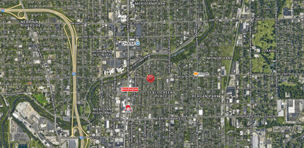 2455 N Delaware St, Indianapolis, IN - aerial  map view - Image1