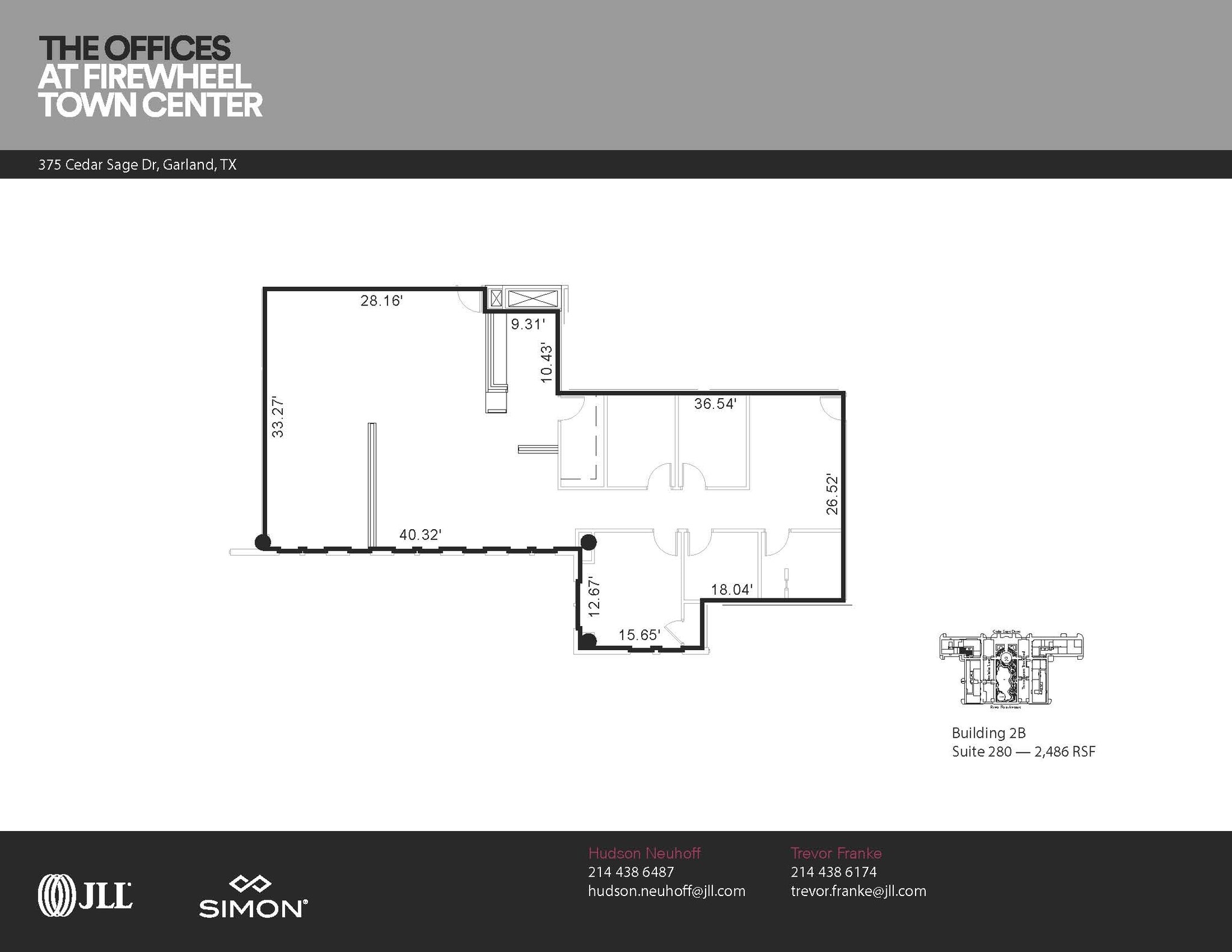 245 Cedar Sage Dr, Garland, TX for lease Floor Plan- Image 1 of 1